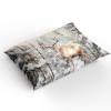 Savannan Duvet Covers 3 Pieces Set California King Christmas Elk Forest Winter Snow Bedding Set with Zipper Closure Corner Ties, 2 Pcs Pillow Sham view 2