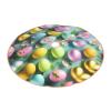 Happy Easter Holiday Print Christmas Tree Dress Holiday Party Tree Dress Decorated New Year Halloween Tree mat view 2