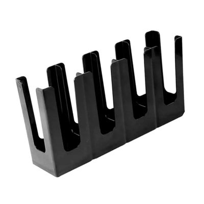 FELTECHELECTR Coffee Cup Holder Organizer Wear-Resistant Compartment Storage Rack for Desk Countertop and Coffee Tables Minimalist Design for Various Cup Stylish Addition for Home