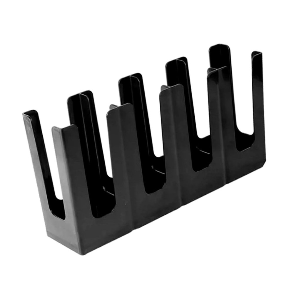 FELTECHELECTR Coffee Cup Holder Organizer Wear-Resistant Compartment Storage Rack for Desk Countertop and Coffee Tables Minimalist Design for Various Cup Stylish Addition for Home