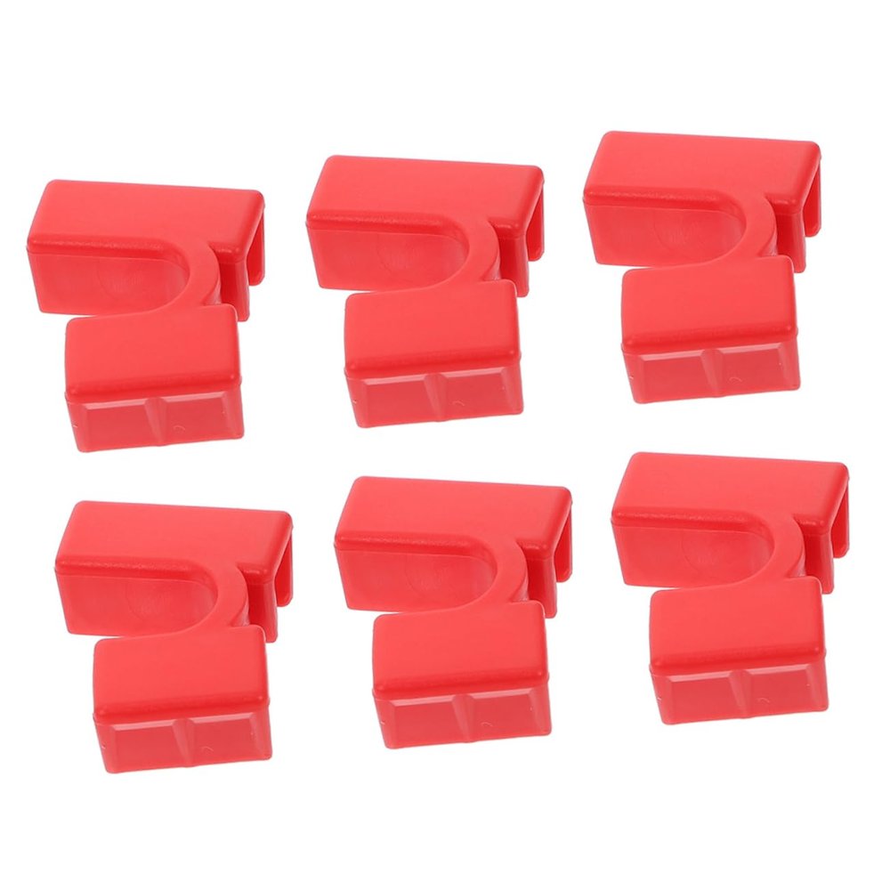 6pcs Plastic Chopsticks Training Covers Helper Clips for Adults