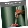 6pcs Plastic Chopsticks Training Covers Helper Clips for Adults view 3