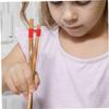 6pcs Plastic Chopsticks Training Covers Helper Clips for Adults view 4