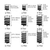 Shoe Rack 360Rotating Pull-Out Organizer for Closet Shoe Cabinet,Adjustable Height Retractable Metal Stackable Shoe Rack, Vertical Shelf Organizer for Small Bedroom Closet, Space Saving Storage, Blac view 3