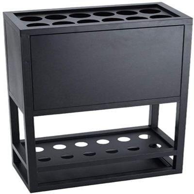 VIBEXIN Umbrella Rack Stand, Umbrella Holder,Umbrella Stands Umbrella Stand Hotel Lobby Business, Large Capacity 12-Hole Cold-Rolled Steel Umbrella Storage Rack, Drawer Type Drip Tray (Sty