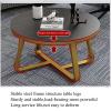 DXYDZSWD Slate Coffee Table, Nordic Living Room Sofa Side TableNegotiation Table, Small Apartment Round Bedside Table,Afternoon Tea Table(E,70x45cm) view 4