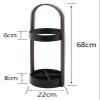 VIBEXIN Umbrella Rack Compact Metal Light Metal Umbrella Stand Tray Umbrella Rack Storage Holder for Hallway Entryway Umbrella Storage Umbrella Holder Doorway view 2