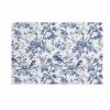 Blue Bird Flower Bathroom Runner Rug Bathmat Soft Bath Shower Bathtub Kitchen Door Mat,Retro Tree Branch Floral Fall Winter Washable Floor Doormat Area Carpet for Bedroom Laundry Room Hallway,18"x30" view 2