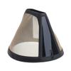 Reusable Coffee Filter 10-12 Cup Cone-Style Maker Machine Gold Mesh Handle Tool view 4