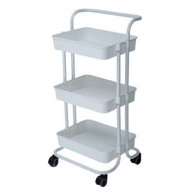 TLTDSMY 3 Layer Storage Rack Kitchen Trolley Movable Shelf Home Furniture Organizer with Wheels Narrow Cabinet