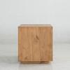 Acme Harlan Contemporary Wood 2-Drawer Square End Table in Oak view 4