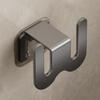Luxshiny 2sets Wall-Mounted Slipper Rack Shoe Holder for Bathroom Hallway No Drill Easy Installation Space-Saving Organizer for Clean Tidy Entryway Living Room More view 3