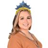 Beistle 25 Count Midnight Blue New Year Tiaras, Elegant Gold "Happy New Year" Design, Stylish NYE Accessories for Party Celebrations and Events view 2