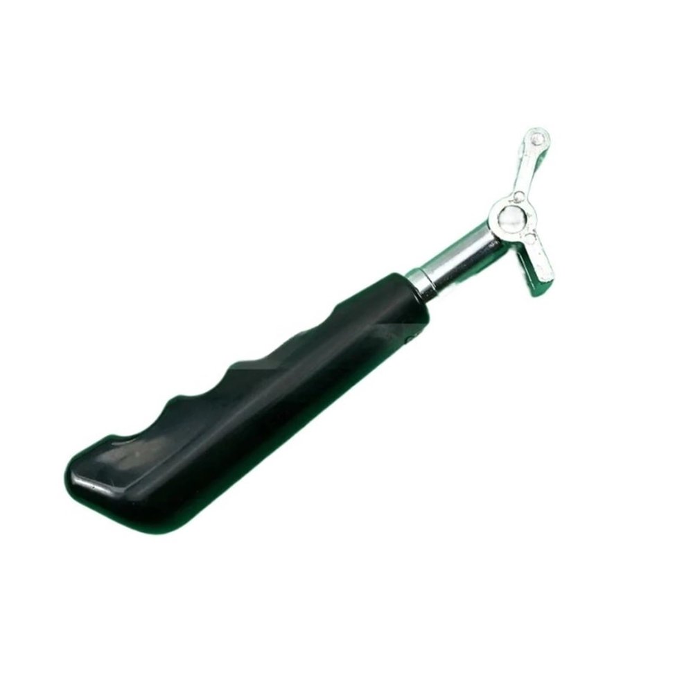 A Hand Lever Fitting Black Color Handle Crank Head Width 1.5cm Accessory, Compatible For Soft Ice Cream Makers BQL Soft Serve Machines