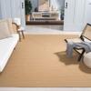 SAFAVIEH Braided Indoor/Outdoor Washable Area Rug 10'x14', Beige BRD315D view 1