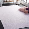 SAFAVIEH Washable Rug Faux Hide Collection - 10' x 14', Ivory & Pink, Slip Resistant, Printed Leopard Pattern, Ideal for Living Room, Bedroom, Home Office, Dining Space (FAH505B) view 1
