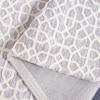 SAFAVIEH Audrey Collection Runner - 2'3" x 8', Light Grey & Beige, Geometric Design, Ideal for the Living Room, Dining, Bedroom (AUD103G) view 4