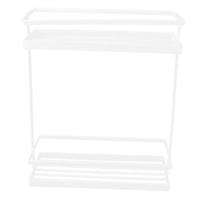 GRIRIW 1pc Kitchen Seasoning Rack Storage Organizer for Spices Condiments and Items Iron Construction for Home