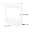GRIRIW 1pc Kitchen Seasoning Rack Storage Organizer for Spices Condiments and Items Iron Construction for Home view 2