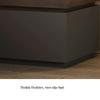 BABETRUE Bedstand Modern Minimalist Double Drawer Bedside Table Bedroom Bedside Table Storage Cabinet Home Storage Bedside Table Night Stand(D) view 4