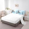 Feelyou Ice Hockey Comforter Set with Sheets Queen Size Light Blue Ice Sports Games 7 Pieces Bedding Set for Kids Boys Girls Teens Hockey Player Bed in a Bag Puck Hockey Bed Set view 4