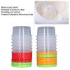 12 Sets 1 Cup Containers 8oz Stackable Reusable Round Plastic Food Containers with Lid for Portion Control Kitchen Freezer Small Plastic Containers With Lids view 2