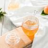 KICHOUSE Acrylic Juice Dispenser with Glass Dipper for Honey and Syrup Storage Tasteless and Highly Transparent Convenient for Serving for Home and Parties view 4