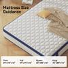 anwickjeff 12" Full Size Hybrid Mattress in a Box, Cooling Gel Memory Foam, Pressure Relief, Motion Isolation and Enhanced Support (Full) view 2