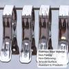 HARFINGTON 3 Pcs Stainless Steel Clothespins 3.6 Inch Pool Cover Clips Wind for Hanging view 4