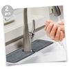 STOBAZA 6pcs Water Absorbent Kitchen Sink Mats Splash Faucet Cushions Efficient Drainage Design for Home and Rv Compact view 3