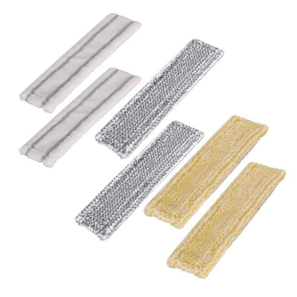 YXycDmfsV 6pcs Mop Cloth Microfiber Compatible with Karcher WV1 WV50 WV75 WV2 WV5 Compatible with Window Cleaner Robot Vacuum Cleaner Parts