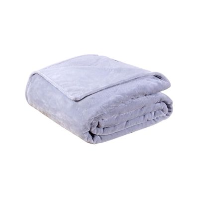 Luxshiny Thick Flannel Fleece Blanket Lightweight Warm Throw for Camping Travel and Home Use Color Versatile Cozy Comforter
