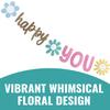 Fun Express 7 Ft. Happy You Day Party Ready-to-Hang Garland view 3