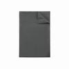 400 Thread Count 100% Egyptian Cotton Flat Sheet Super Soft Top Sheet Sold Separately Breathable, Cool & Crisp Cotton Flat Sheet Only Short Queen Size, Dark Grey view 2