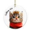 American Wirehair Christmas Ornament 2026, Customized Year Name American Wirehair Lover Xmas Ornament Gift, Cute American Wirehair Xmas Ornament Keepsake, Personalized American Wirehair Ornament Gift view 1
