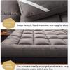 Thickened Comfortable Mattress, Full Size Floor Mattress, Student Dormitory Sleeping mat, Guest Sleeping mat, Suitable for Recliner Sofa, Camping, Yoga mat view 2