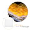 STOBAZA 8pcs Silicone Dehydrator Mats Fruit Dryer Sheets Food Dehydrator Mats Drying Pad for Food Tray Party Daily Use view 2