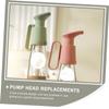KICHOUSE Oil Bottle Pump Squeeze Reusable Nozzle Ketchup Bottle Replacement Easy to Clean Sauce Pump for Syrup view 4