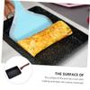 ASAKKURA 1pc Japanese Square Pan Tamagoyaki Pan Kitchen Non Stick for Omelets Sandwiches Multi-use Skillet Non-stick Coating Wooden Handle Heat Conductive Random Color view 4