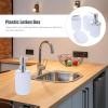 Plastic Bathroom Accessory Set, Lotion Bottle, Cup and Soap Tray view 4