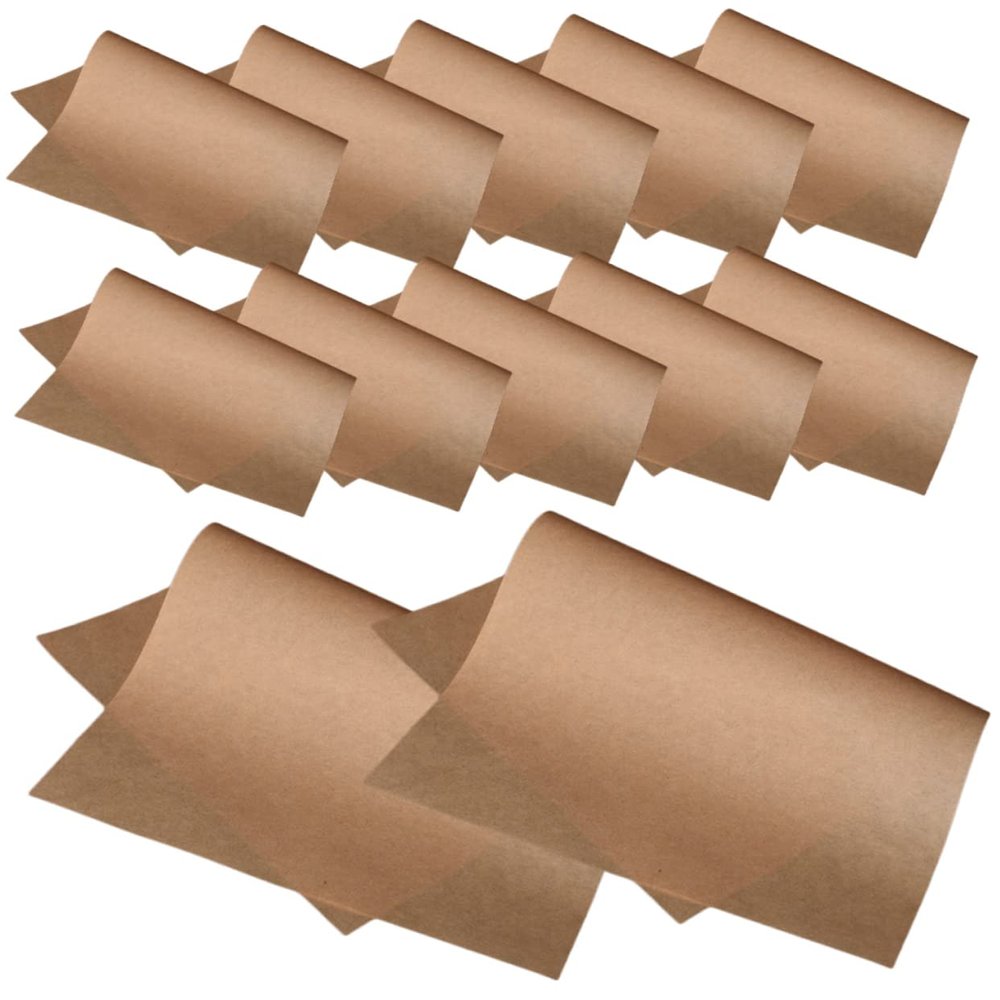 ASAKKURA 100pcs Oil Paper Sheets Baking Parchment Paper for Loaf Pans Sheets for Air Fryer Microwave Oven Refrigerator
