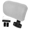 GAROZATION Office Chair Accessory Computer Hair Headrest Height Adjustable Chair Back Pillow for Office Supply view 1