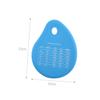 BIUDECO 3pcs High Temp Resistant Baking Scraper Silicone Cake Baking Tools Dough Scrapers Kitchen Use Random Color view 2