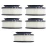SHUDKBNX 5PCS Hepa Filter for rowenta ZR009008 Robot Vacuum Cleaner Replacement Accessories view 1