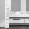 PRETYZOOM Narrow Storage Cabinet 100h x 18w x 20d Bathroom Corner Shelf Stand Shower Corner Organizer view 2