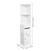 PRETYZOOM Narrow Storage Cabinet 100h x 18w x 20d Bathroom Corner Shelf Stand Shower Corner Organizer view 3