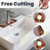 Firefighter Fireman Print Kitchen Sink Splash Guard,Absorbent Drying Mat,Sink Mat,For Kitchen Faucets,Countertops view 3