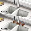 Firefighter Fireman Print Kitchen Sink Splash Guard,Absorbent Drying Mat,Sink Mat,For Kitchen Faucets,Countertops view 4
