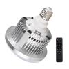 85W LED Light Bulb, Energy Efficient 3200K 5500K Adjustable Brightness E27 Mount Bulb with Remote Control for Photography Studio Home Warehouse Office Hotel (1 Pack) view 1