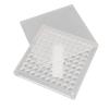 ZJchao Display Acrylic Magnetic Organizer Transparent Storage Box Collection Jewelry Ornament (100 Grids) view 1